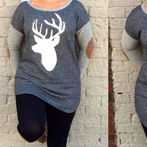 Wannabe  size Small colors multiple shades of grey, white,and brown elbow patch